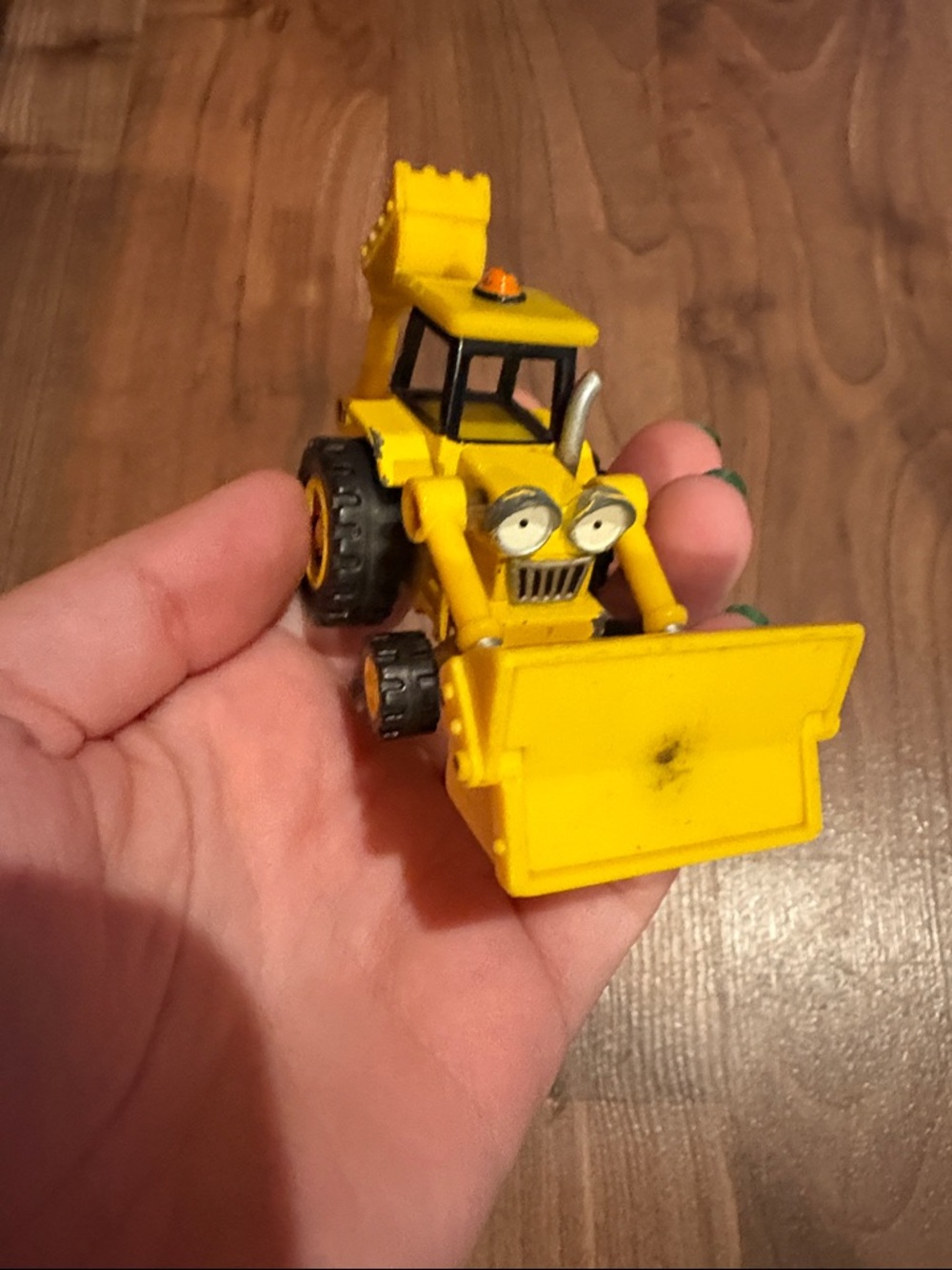 Vintage Bob The Builder - Scoop -  Learning Curve 1997 - Diecast W/ 🧲 Bucket